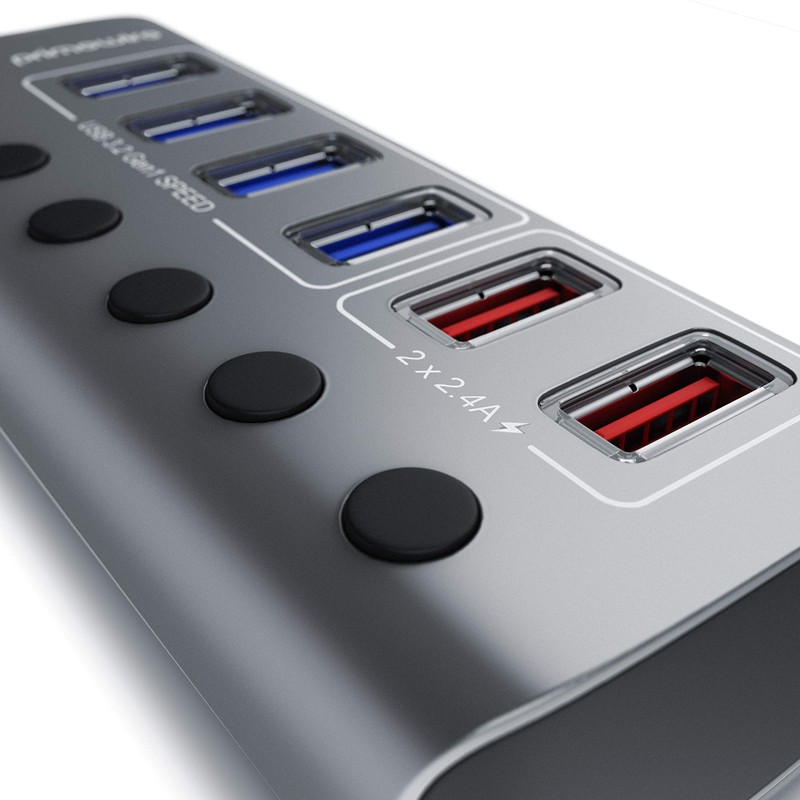 CSL - USB 3.2 Gen.1 6 Port Hub Active Switchable