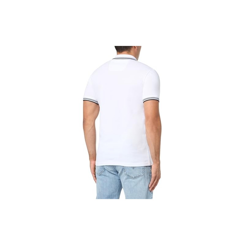BOSS Paul Modern Essential Polo, Clean White, M