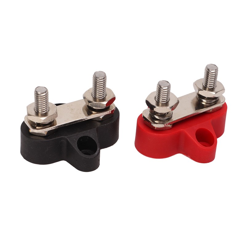 1 Pair 48V Battery Power Stud Stainless Steel Post Bus