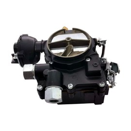 Trucktok 3310-864940A01 Marine Carburetor Replacement for Mercruiser 2 Barrel Carb 2.5 3.0 4CYL Engine with Electric Choke Black…