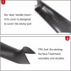 CCR Technology 2PCS Black Snap-On Interior Door Pull Handle Cover