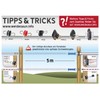 VOSS.farming Gate Handle Set with Tension Spring, Expands up to
