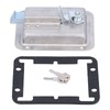 Yctze RVs Gate Latches Flush Mount Paddle Door Latch Weatherproof