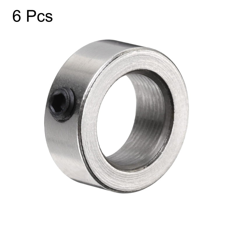 sourcing map 6pcs 8mm Shaft Lock Collar T8 Lead Screw