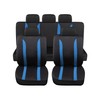 Auto Accessori Lupex Universal Seat Covers Set LS09 Blue Front