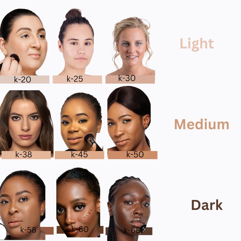 Koschiq Soft Matte Powder + Foundation – 2-in-1 Compact with