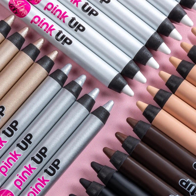 Kit Delineadores Pink Up Long Lasting Eye Liner 24hrs 6pz