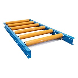 Roller Conveyor with Covers | 18”W x 3’L | 1.5” Diameter Rollers on 6” Centers – Ultimation