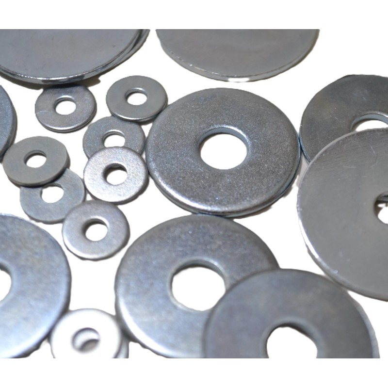 RADSO M3 (3mm x 10mm) Flat Penny Washers - Mudguard