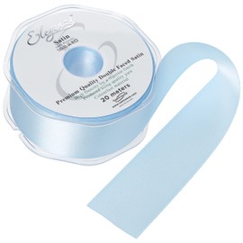 ELEGANZA Premium Quality Ribbon, Satin, Light Blue, 11 x 11 x 4 cm