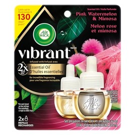 AIR WICK® SCENTED OIL - Refill - 0+2 Vibrant™ Pink Watermelon & Mimosa 2x23.9 mL