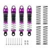 TCRC 4PCS Aluminum RC Oil-Filled Shock Absorber Damper Set Replaceable