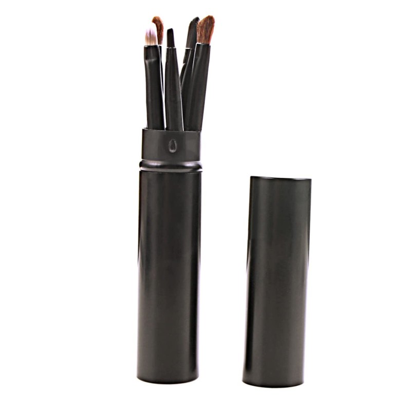 Baluue 2sets Basic Eye Makeup Kit 5-piece Brush Set Eyeliner