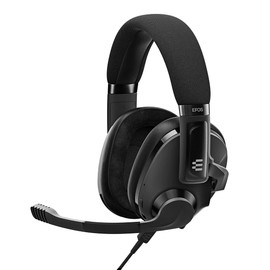 EPOS EPOS H3 Hybrid - Closed Acoustic Gaming Headset with Bluetooth - USB-A PC & 3.5mm Console Cable - Dual Microphones - Lightweight - Easy Adjustment - Long Battery Life - Multi-Platform Compatible Black