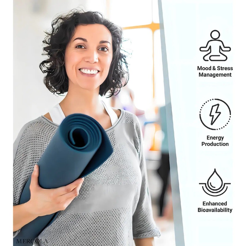 Complejo B Con Benfotiamina Dr. Mercola 60 Capsulas Sabor Neutro