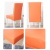 [pkpohs] Chair Cover Dining PU Dining Chair Waterproof Elastic Dining