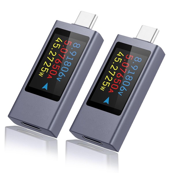 USB C Tester Heemol USB Meter 360 W Voltage Meter