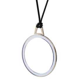 TERAISE Reading Glasses Necklace Readers for Women Anti-loss Lightweight Eyeglasses Portable Monocle Glasses with Exquisite Case(Blue-3.5X)