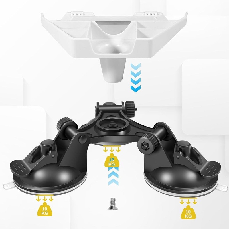 Starlink Mini Suction Cup Mount, Starlink Mini Car Mount, Starlink