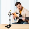 Desk Mic Stand - Upgraded Adjustable Table Microphone Stand with