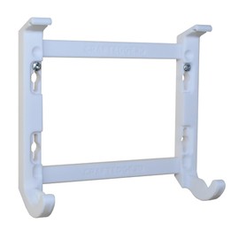 CraftEdge3D EasyClick Custom-fit Wall Mount for AVM Fritz!Box 4050, 6850 5G, 6850 LTE, 7510, 7530AX, Can also be used as a Ceiling Mount, Can be Mounted in Any Direction, Includes Mounting Material
