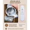 Airwit Ventilador de Techo 41", Reversible, 5 Aspas