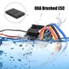 Brushless Motor,Waterproof 80A Brushed ESC Program Card Accessory Part Brushes