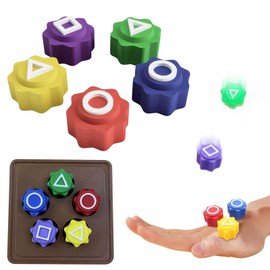 AUDASO Konggi Korean Folk Play Set Gonggi Stone Pick Up Game - Gonggi Korean Game Korean Gonggi Squid Game Konggi Korean Traditional Play Game for Kids Stone Pick Up Game Hand Eye Coordination