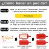 100 Etiquetas de Bridas Personalizadas Precintos de Seguridad de Plastico