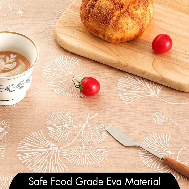 Cooyes Shelf Liner, Non Adhesive Drawer and Cabinet Liner, EVA