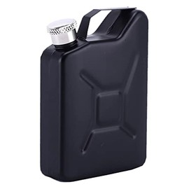 GD-OIKAN-BK Goods Land [2 Color] Small Oil Pot Oil Can Portable Fuel Container Compact Portable Camping