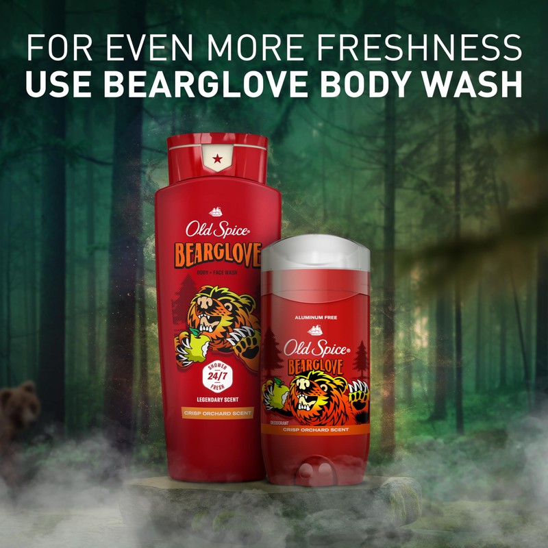Old Spice Aluminum Free Deodorant for Men, 24/7 Odor Protection,
