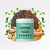 nutriADN Greens Support Superfood Blend L-Glutamina L-Teanina Con Cúrcuma, Jengibre