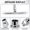 Shower Connector Ball, G1/2 Universal Shower Head Connector Rotatable Adapter
