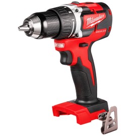Milwaukee M18 18-Volt Lithium-Ion Brushless Cordless 1/2 Inch Compact Drill/Driver (Tool-Only) 2801-20 (Renewed)