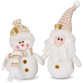 CHENKEE Christmas Decoration Plush Gnome, Pack of 2 Handmade Christmas Gnome Cute Gnome Christmas Gnome Christmas Decoration Gnome for Children Home Christmas Decoration