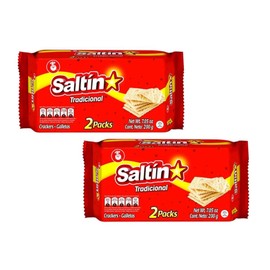 Saltin Noel Original Crackers | Crispy Flavor | Touch of Salt | 7.05 Oz - 2 PACK