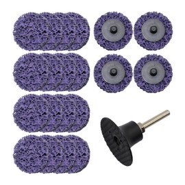 Merryland Strip Disc 2 inch Paint Rust Remover Disc for Die Grinder, 2inch Purple Strip Wheel 20 Pack With 1/4 inch Shank, Stripping Wheel Stripper Wheel INOX Stainless Steel Iron Universal, DGTA022C1