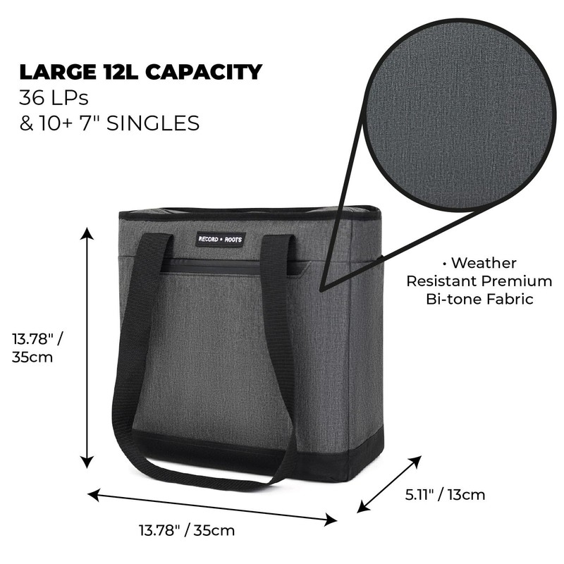 Record Roots Vinyl Record Carry Bag – Maximum Protection &