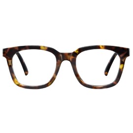 Jectieey Blue Light Blocking Glasses for Women Men,Oversize Fashion Squre Anti Eyestrain Glasses for Gaming/Reading/TV(tortoise)