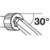 PB (pi-bi-) X 8 with Knurling Long Ball Hex Wrench