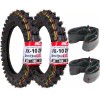 IRC Yamaha PW50 TTR50 Tires Tubes Set 2.50-10 Front Rear