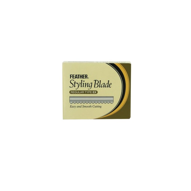 Feather Styling Braid Regular Type EX CGEX-10 Replacement Blades Pack