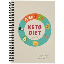 Keto Diet Journal: Ketogenic Macros Meal Tracking Log & Food Diary