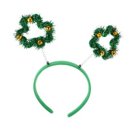 TOVINANNA St Patrick Day Shamrock Headband for Women Green Irish Bell Hair and Comfortable Costume Accessory for Party Celebrations Stylish Design for Festive Fun