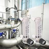 CNBTR 2 Pieces LZM-6 Flow Meter 100-1000ml/min for Oxygen Gas