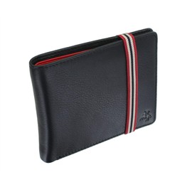 VISCONTI Bond Collection Gents Leather Wallet with Elastic Closure BBD707 - RFID Black