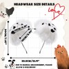 Kidukso Cute Furry Animal Folded Ear Plush Handmade Headband -