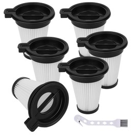 Attemart 6 Pack HEPA Filter Compatible with Wyze Cordless Vacuum Cleaner Replacement Filters, Compare to part #WCVRHF for Wyze Handheld Cordless Vacuum, Washable Filters Replacement for Wyze