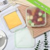 Uiifan 3 Pcs Sliced Cheese Container for Fridge Cheese Slice